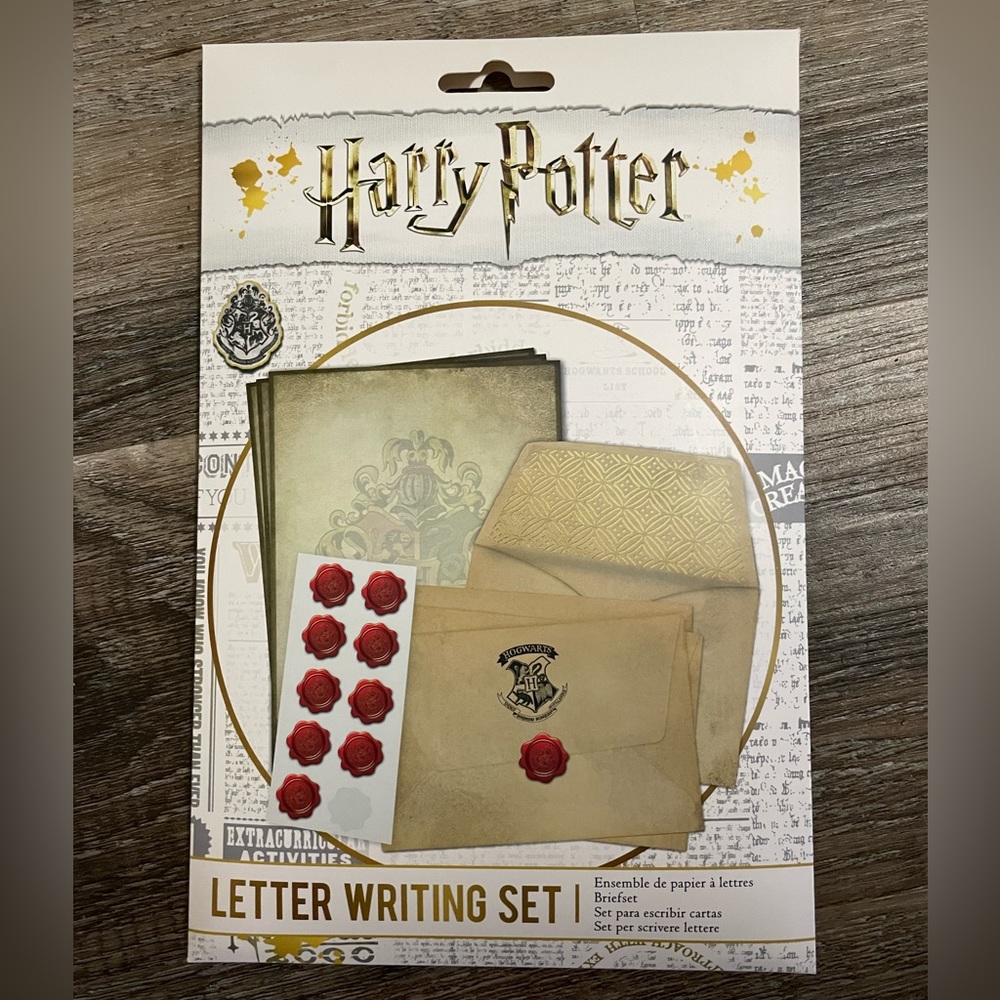 New Harry Potter Letter Writing Set